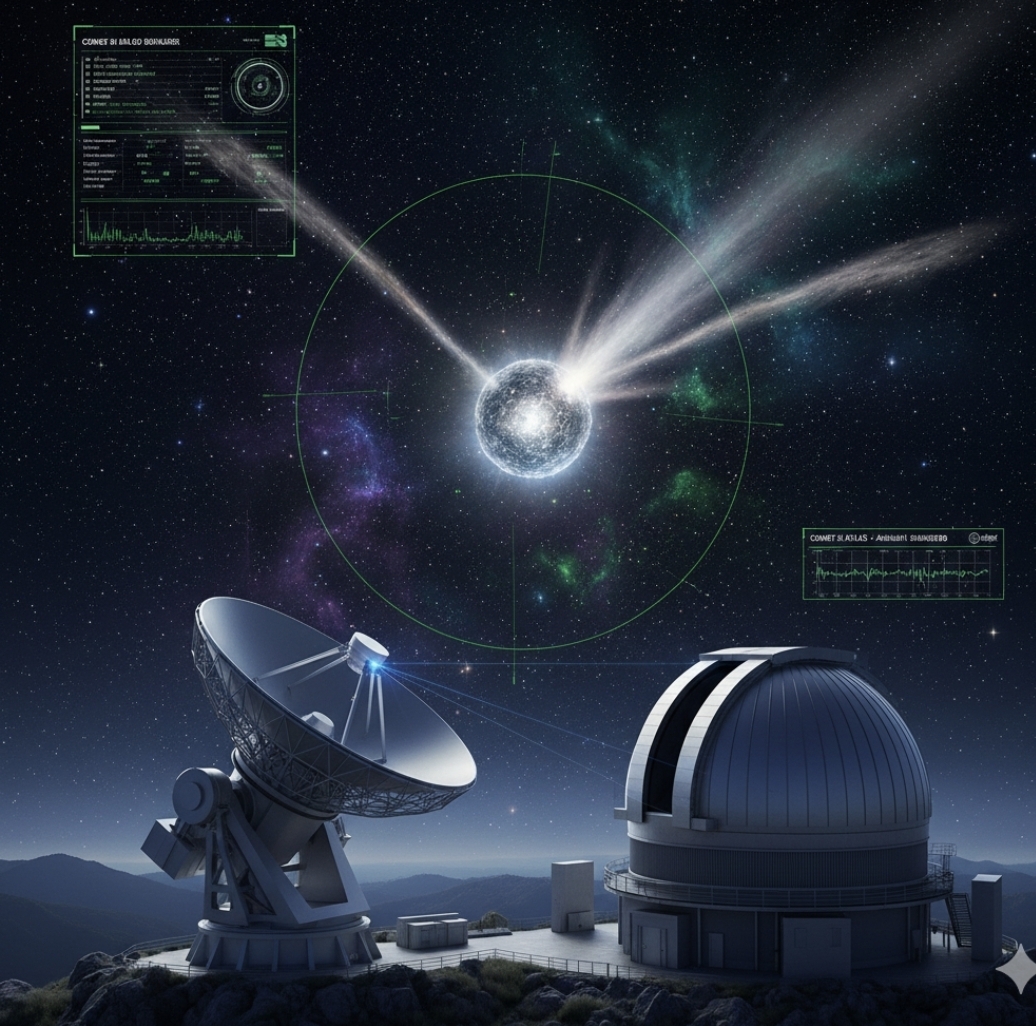 NASA activa defensa planetaria por el cometa interestelar 3I/ATLAS